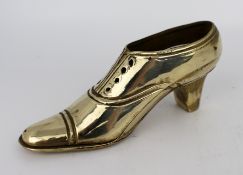 Vintage Brass Shoe