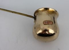 Vintage Brass & Copper Rum Ladle