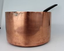 Antique Copper Saucepan