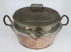 Antique Copper Fish Steamer Welbank's Boilerette Banbury