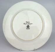Pair of Boehm Porcelain Bird Plates