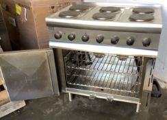 Lincat Electric 6 Hob Cooker