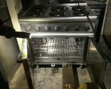 Lincat Electric 6 Hob Cooker