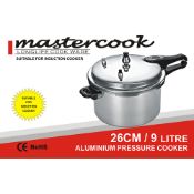 9lt Aluminium Pressure Cooker Induction Bottom