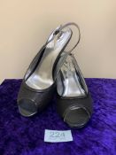 Designer Shoes Black Size 41 Code 224
