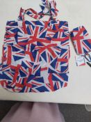 Union flag bags x 6