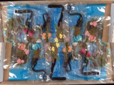 Leather Band, Floral Headbands, x 100