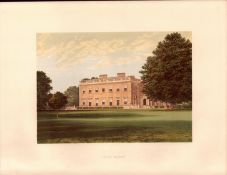Peper Harow Godalming Surrey Gilt-Edge Coloured Antique Book Plate.