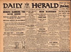 Irish War of Independence Reports IRA, Black & Tans, Hunger Strikes 1920-E