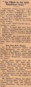 Irish War of Independence Reports IRA, Black & Tans, Hunger Strikes 1920-N.