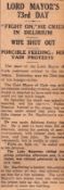 Irish War of Independence Reports IRA, Black & Tans, Hunger Strikes 1920-K.