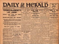 Irish War of Independence Reports IRA, Black & Tans, Hunger Strikes 1920-Q.