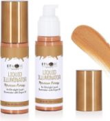 5 x Etmore Liquid Illuminator Highlighter With Argan Oil- Moroccan Princess. RRP £100 - Grade A