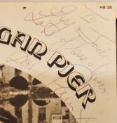 A Collection of Three Autographed Single Records By Paul Rafferty, Stuart Gibson and Pam Shaw.
