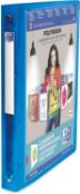 15 x Elba Polyvision Presentation Ring Binder - Blue