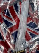 10 Packs of Union Jack Hand Flag's