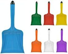 5 x Catering Small Blade Hand Shovel - Blue