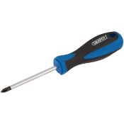 36 x Draper No.1 X 75Mm Soft Grip Cross Slot Screwdrivers
