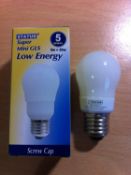 75 x 5w = 25w ES Screw In E27 Low Energy Mini GLS Bulb