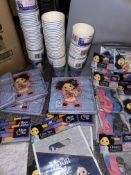 479x Moon and Me Full Set of Party Items, Total of 6 Packs of Banners. 58 Loot Bags. 6 Table Cove...