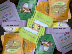 100 Asst Children's Reading Books, Early Learning, Vowels Etc.