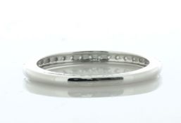 14ct White Gold Semi Eternity Diamond Ring 2mm 0.21 Carats
