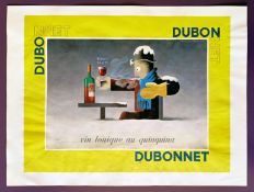 Cassandre (Adolphe Mouron), 1901 - 1968. Dubonnet Vin Tonique Au Quinquina Poster (#0424)