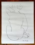 Henri Matisse Lithograph Nude (#0435)