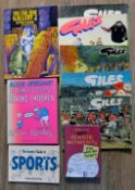 A box of Cartoon Humour Books Including Giles