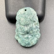 46.25 Cts Natural Carved Jade