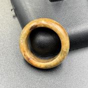 18.15 Cts Natural Burmese Jade Ring