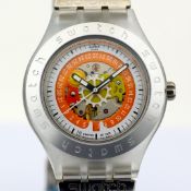 Swatch / Diaphane Irony Automatic - (Unworn) Unisex Steel Wristwatch