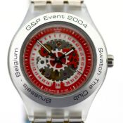 Swatch / Diaphane Irony Automatic - (Unworn) Unisex Steel Wristwatch