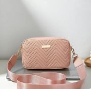 Mini Fashion Embossed Crossbody Bag, Trendy Shoulder Bag, Women's Casual Handbag