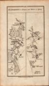 Ireland Rare Antique 1777 Map Kilkenny Durrow Rathdowney Roscrea Grogan .