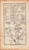 Ireland Rare Antique 1777 Map Sligo Mullingar Sonna Lough Roscommon.