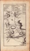 Ireland Rare Antique 1777 Map Newry Warrenpoint Castlewellan Newcastle Dundrum Co Down.