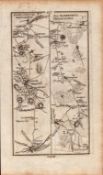 Ireland Rare Antique 1777 Map Offaly Laois Kildare Athy Portlaoise Tullamore.