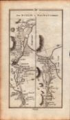 Ireland Rare Antique 1777 Map Athenry Galway Birr Oughterard Aughnaure.