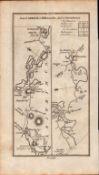Ireland Rare Antique 1777 Map Letterkenny Londonderry Dunsanaghy.