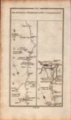 Ireland Rare Antique 1777 Map Dublin Enniscorthy Wexford Taghmon Etc.