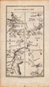 Ireland Rare Antique 1777 Map Loughrea Bruff Galway Tipperary Limerick.