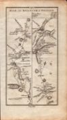 Ireland Rare Antique 1777 Map Strabane Armagh Banbridge Downpatrick Belfast.