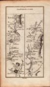 Ireland Rare Antique 1777 Map Kildare Naas Carlow Dublin Cork.