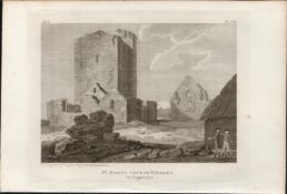 St Marys Church Thurles Co Tipperary F. Grose 1793 Antique Copper Block Engraving.