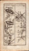 Ireland Rare Antique 1777 Map Dromore Newtownards Leitrim Ballynahinch Down.