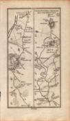 Ireland Rare Antique 1777 Map Boyle Longford Granard Roscommon Tulsk Etc.
