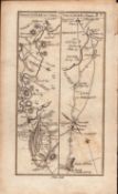 Ireland Rare Antique 1777 Map Monaghan Middletown Cootehill Cavan Clones.