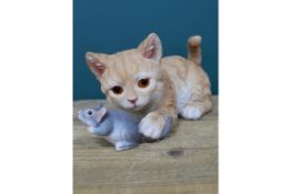 Cat and Mouse Ornament