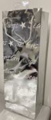 48 x Seasons Greeting Bottle Bags RRP £1.50 ea.